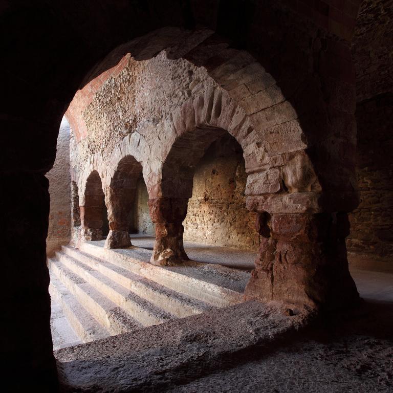 Vila Casa De Poble Termes Romanes Caldes De Montbui Exteriér fotografie